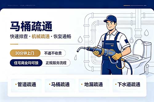 无锡马桶疏通