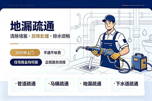无锡地漏疏通